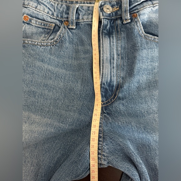 Zara High-waist Barrel Jeans size 32 US 0 - Picture 7 of 9